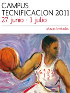 Cartel Campus de tecnificaci�n 2011